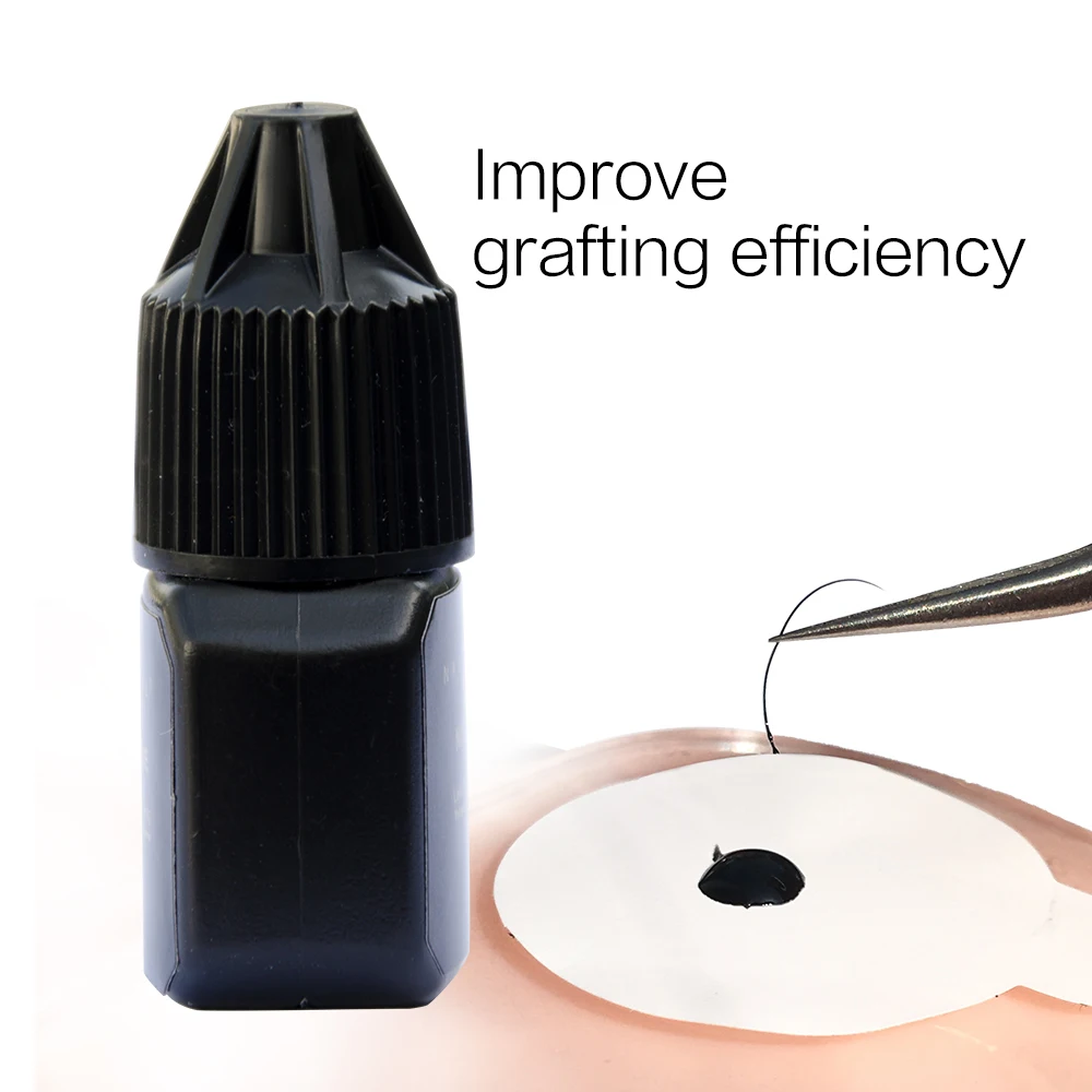 3 разных клея для наращивания ресниц NAGARAKU без запаха с низким запахом