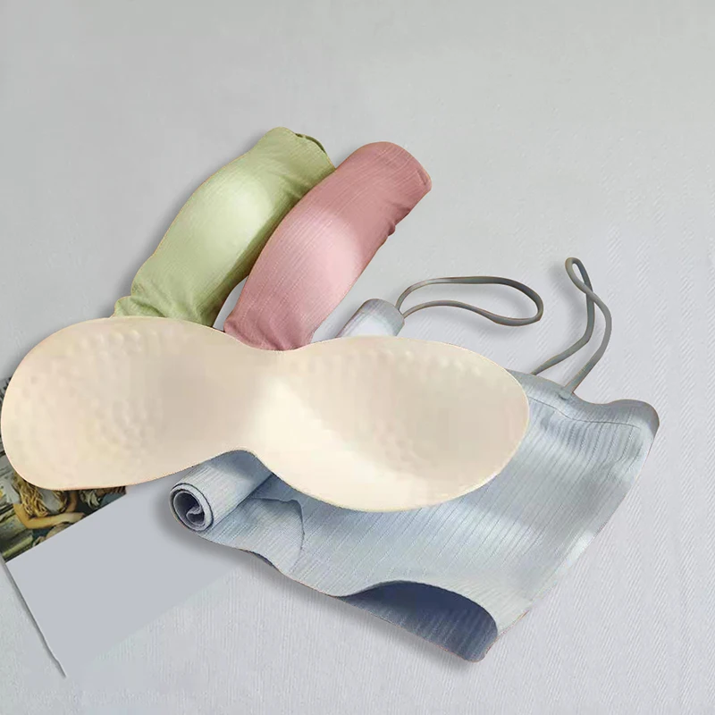 

Women's Top Female Crop Top Strapless Padded Bralette Streetwear Seamless Underwear Sexy Lingerie Tube Top Bra Bandeau Top