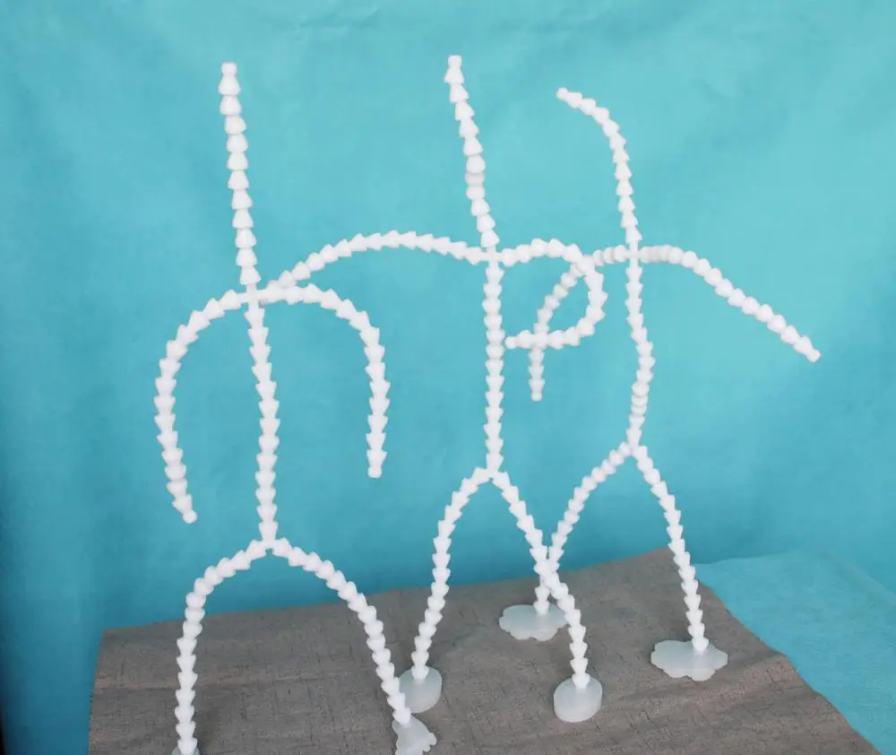 Игрушка-скелет Masckaszem 9 шт./лот эксклюзивная большого размера 460x330 мм подвижная из