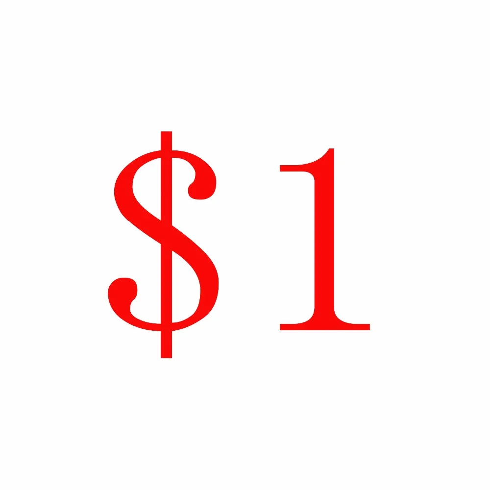 

1 USD does not ship, only to make up the difference