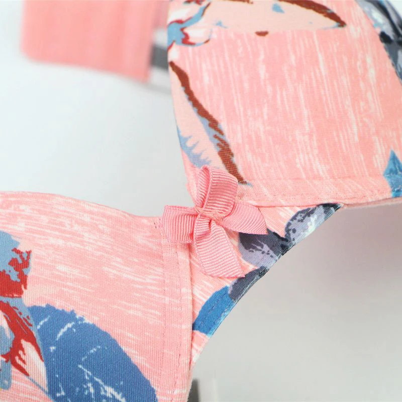 Комплект женского нижнего белья с чашками пуш ап из хлопка|push up lingerie|lingerie setpush