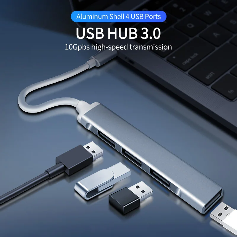 4 порта usb c 30 концентратор otg usb спли