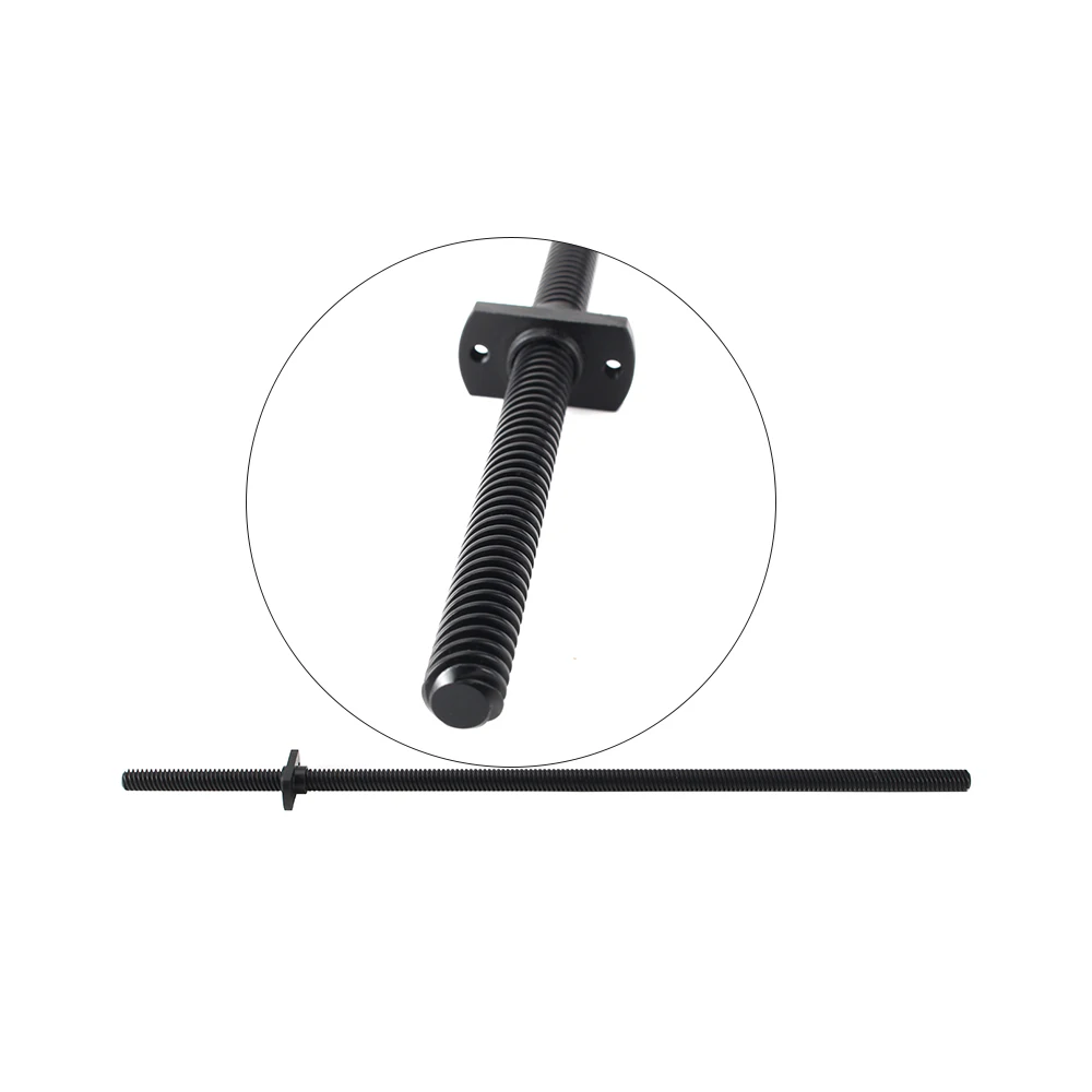 Т8 ПТФЭ Teflonto свинцовый винт 2 мм/8 мм с гайкой POM для Ender3 pro V2 Ender5 Sidewinder X1 VORON запчасти