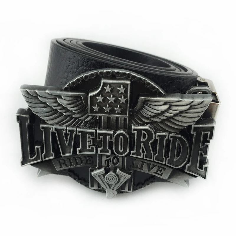 Модная стильная Пряжка для мотоциклетного ремня двигателя 4 см ремень из