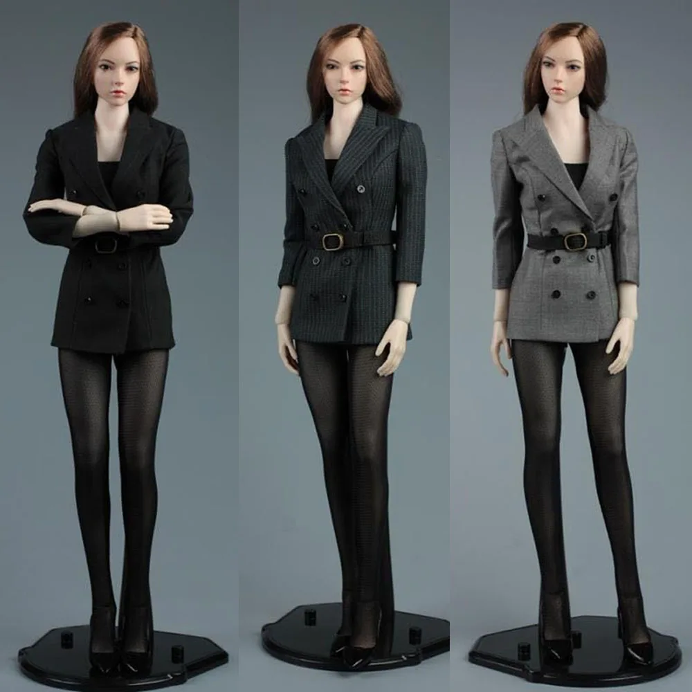 

AFS A015 1/6 Scale Business Uniform Slim Suit Clothes Model for 12" Female PH Figure Body Model Collection