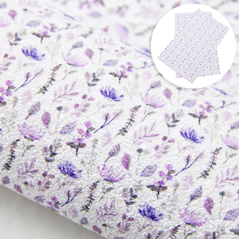 

20*33cm Heart Plaid Printed Chunky Glitter Faux Leather Fabric Sheet For DIY Handmade Earring Bows Making Home Textile,1Yc10050