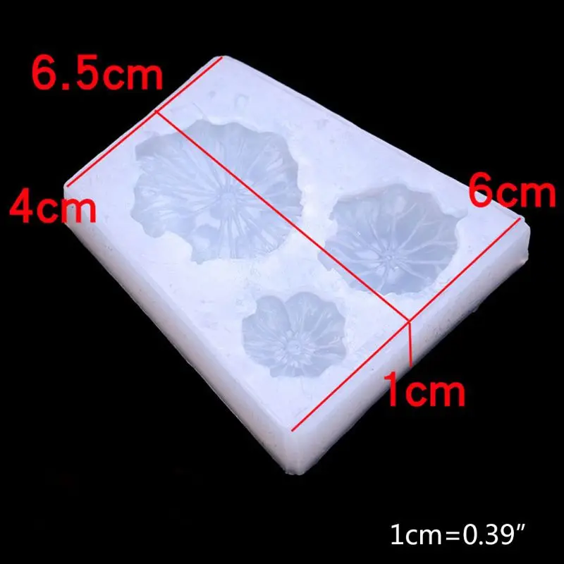 

Crystal Epoxy Resin Mold Lotus Fish Lotus Leaf Casting Silicone Mould DIY Crafts Jewelry Decoration Making Tools
