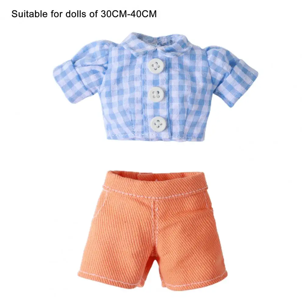 

1Set Doll Clothes Mini Decoration Compact Various Fashion Doll Outfits 6 Points Doll 36 cm Doll Clothes Suit for Birthday Gift