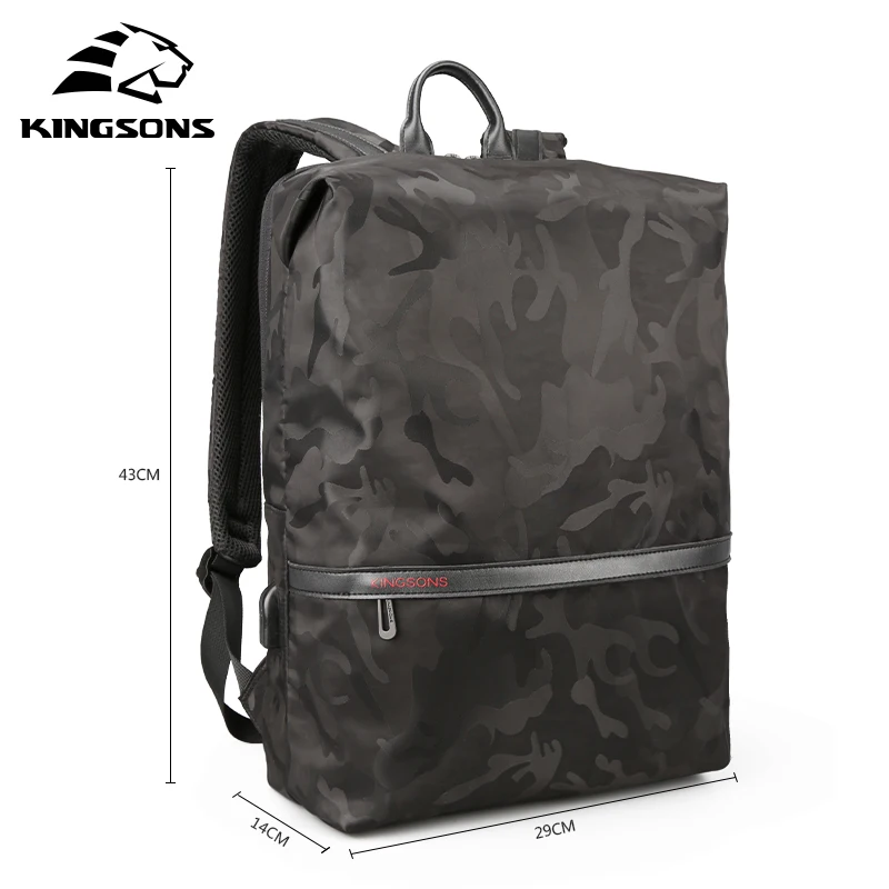 Kingsons Новое поступление мужской женский модный рюкзак для отдыха и путешествий