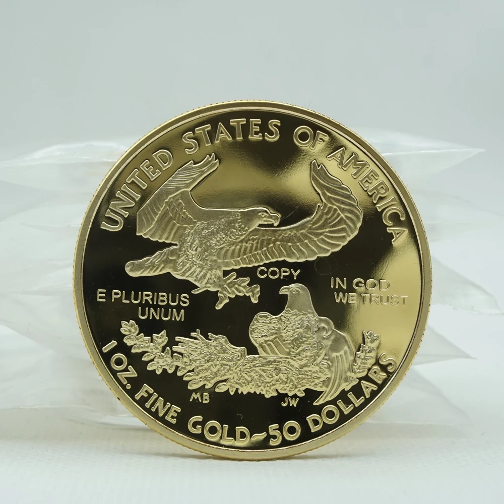 2011 Brass Craft Exquisite American Athena Eagle Gold Liberty Coin Collection