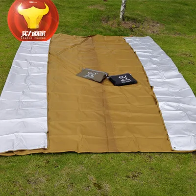 

3*3 м износостойкий водонепроницаемый ковер для кемпинга, коврики для пола из ткани Оксфорд, напольная ткань с занавесками sky