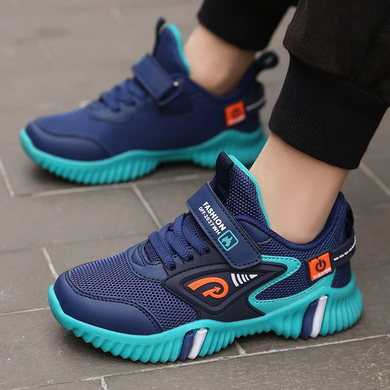 ULLKNN/Детская спортивная обувь Кроссовки для мальчиков 12 лет Сетчатая 6 больших