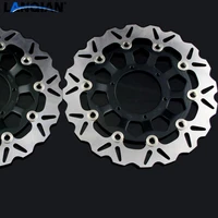 2 pieces motorcycle front disc brake rotor scooter front rear disc brake rotor for honda honda cbr1000 2004 2005