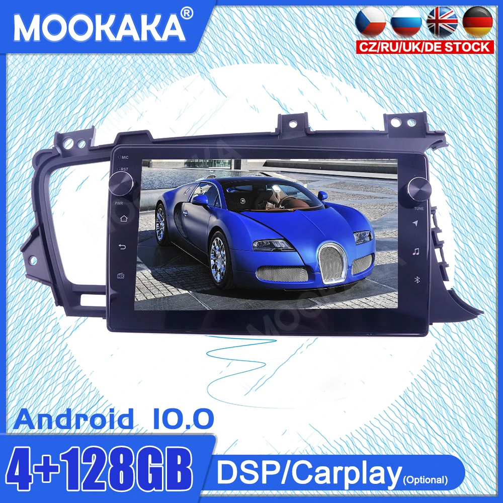 

Android 10 6 + 128 для Kia Optima K5 2011-2015 RHD мультимедийный радиоплеер сенсорный экран стерео GPS навигационная система DSP Carplay