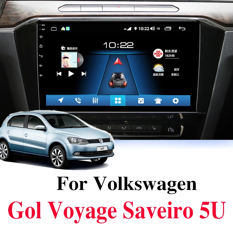 Car Audio Navigation Stereo Carplay DVR 360 Birdview Around 4G Android System For Volkswagen VW Gol Voyage Saveiro 5U Car Audio Navigation Stereo Carplay DVR 360 Birdview Around 4G Android System For Volkswagen VW Gol Voyage Saveiro 5U