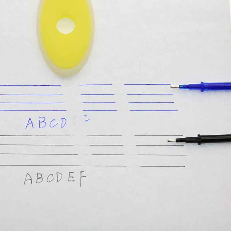 Студент стираемая ручка замена в течение всего капиллярная трубка 0 5 цвет: черный