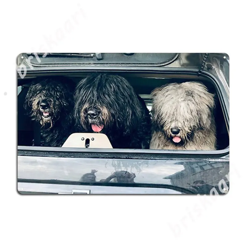 

Big Ole Dogs Metal Signs Living Room Mural Painting Cinema Living Room Design Tin sign Posters