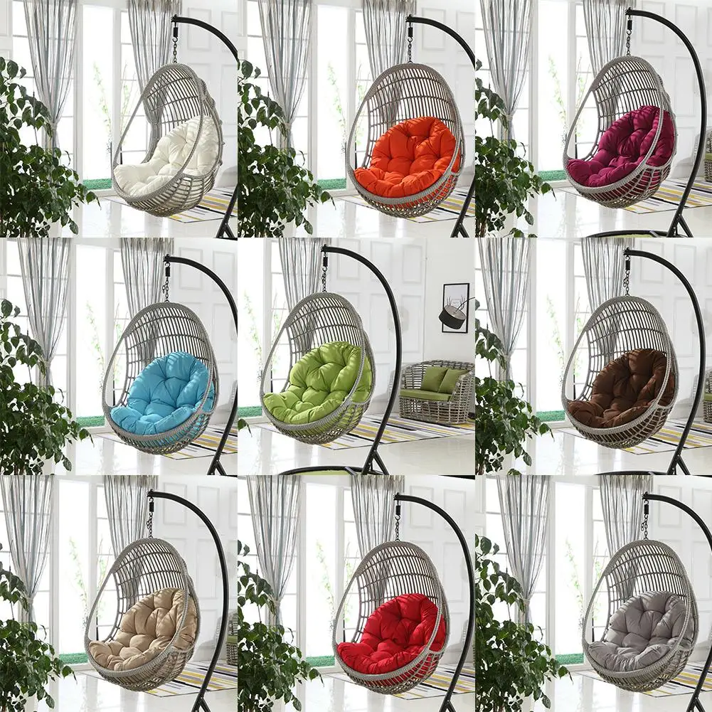 Подушка для кресла-качели в форме яйца подвесная корзина подушка утолщенное