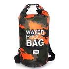 Камуфляжная водонепроницаемая сумка из полиэстера, двойное водонепроницаемое ведро на плечо, легкая сумка для хранения для плавания и дрифтинга
