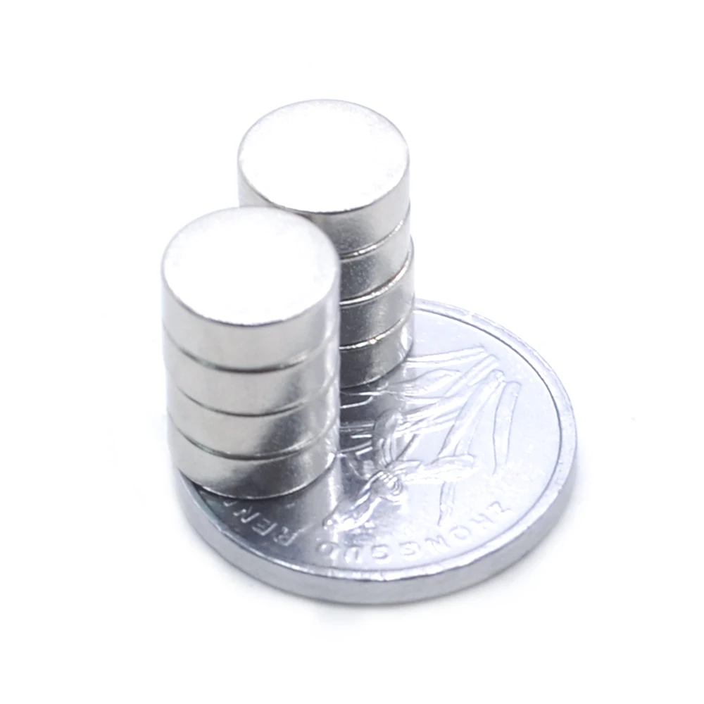 Круглый неодимовый магнит NdFeB N35 20/50/100/200/500 шт. 8x3 супермощный небольшой постоянный