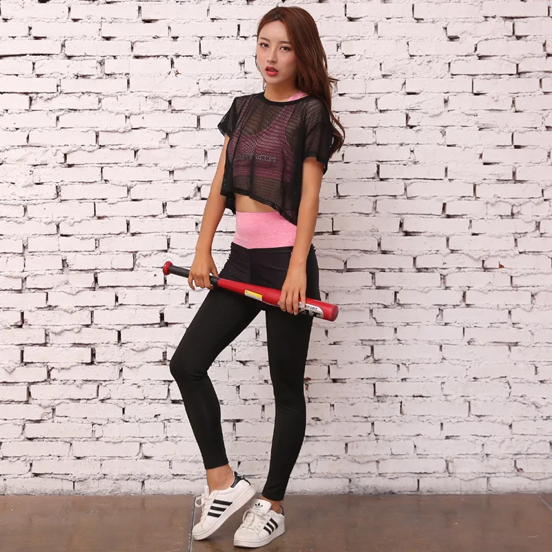 Новинка 2019 женские спортивные Леггинсы с принтом из кусков для тренировок женщин