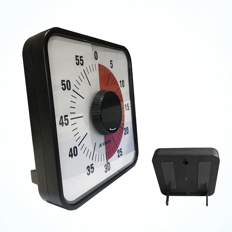 

Visual Timer 60 Minute Timing Set Back Leg Stands Countdown Timer DSD666