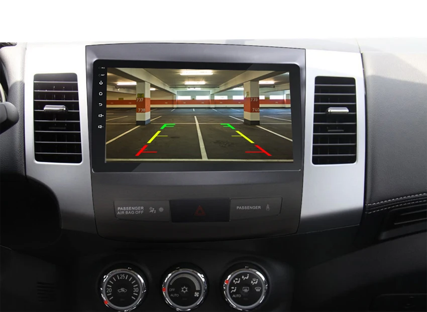 Автомобильный DVD мультимедийный плеер для Mitsubishi Outlander XL 2005- 2din Android 9,0 радио магнитофон навигация gps