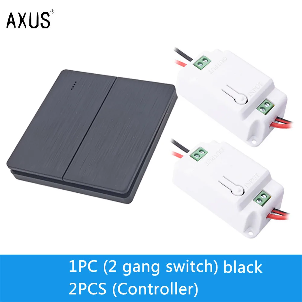 AXUS 433 МГц светильник светодиодный кнопочный выключатель настенный сенсорный AC в