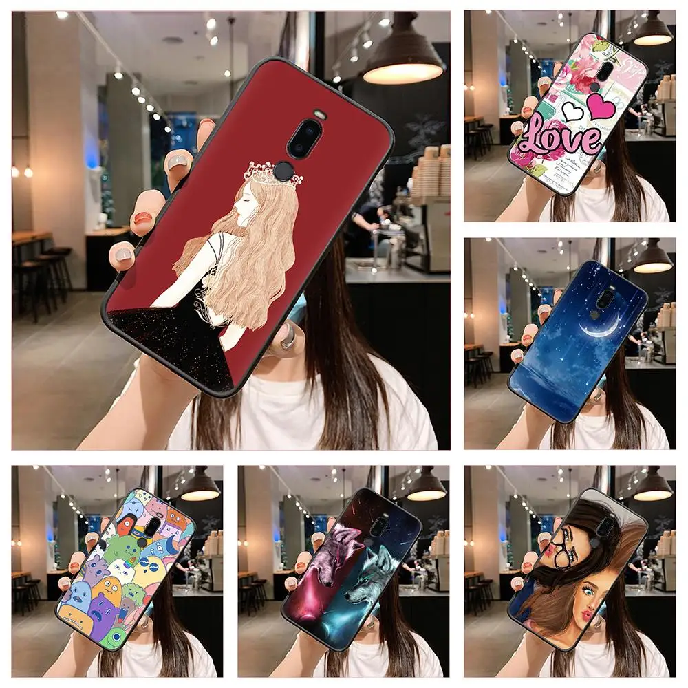 Silicone Fashion Design Phone Case For Meizu M8/V8 Pro Soft Black Waterproof Durable | Мобильные телефоны и аксессуары