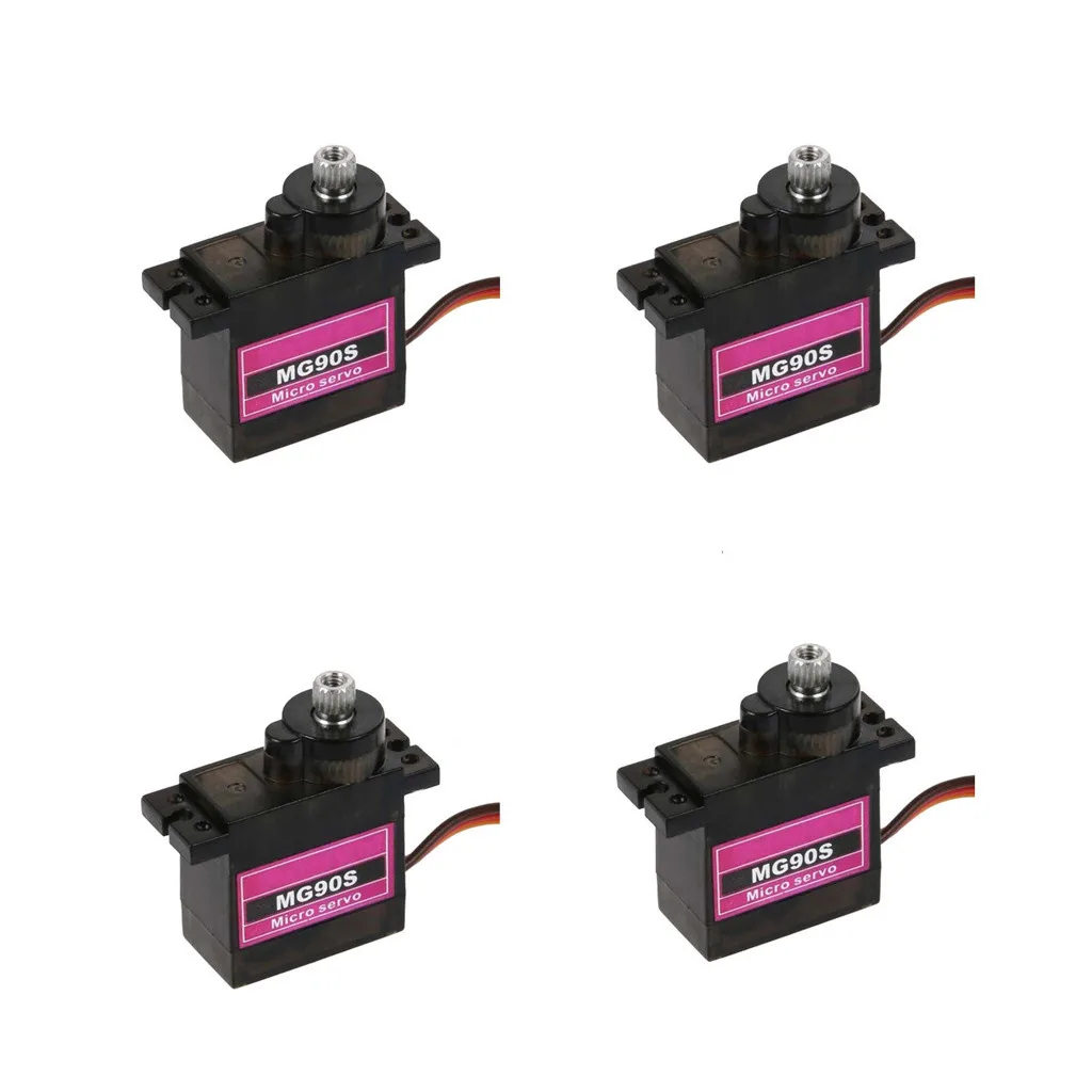 4 шт mg90s микро металлическая пер