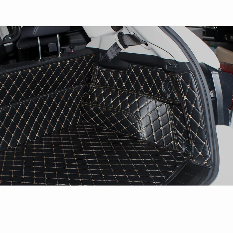 

CAR TRAVEL leather car trunk mats for Subaru XV 2012-2017 2019-2021 years cargo liner accessories interior boot