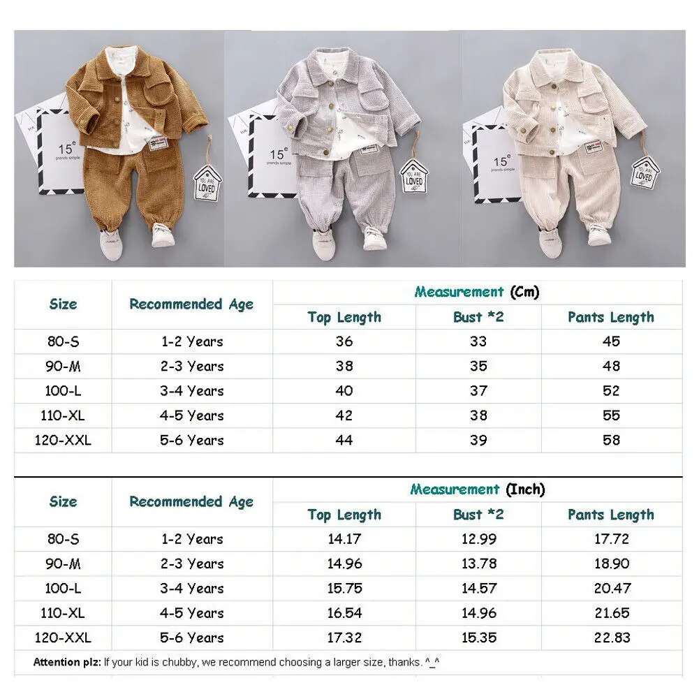 Комплект одежды из 3 предметов для мальчиков хлопковая белая футболка +
