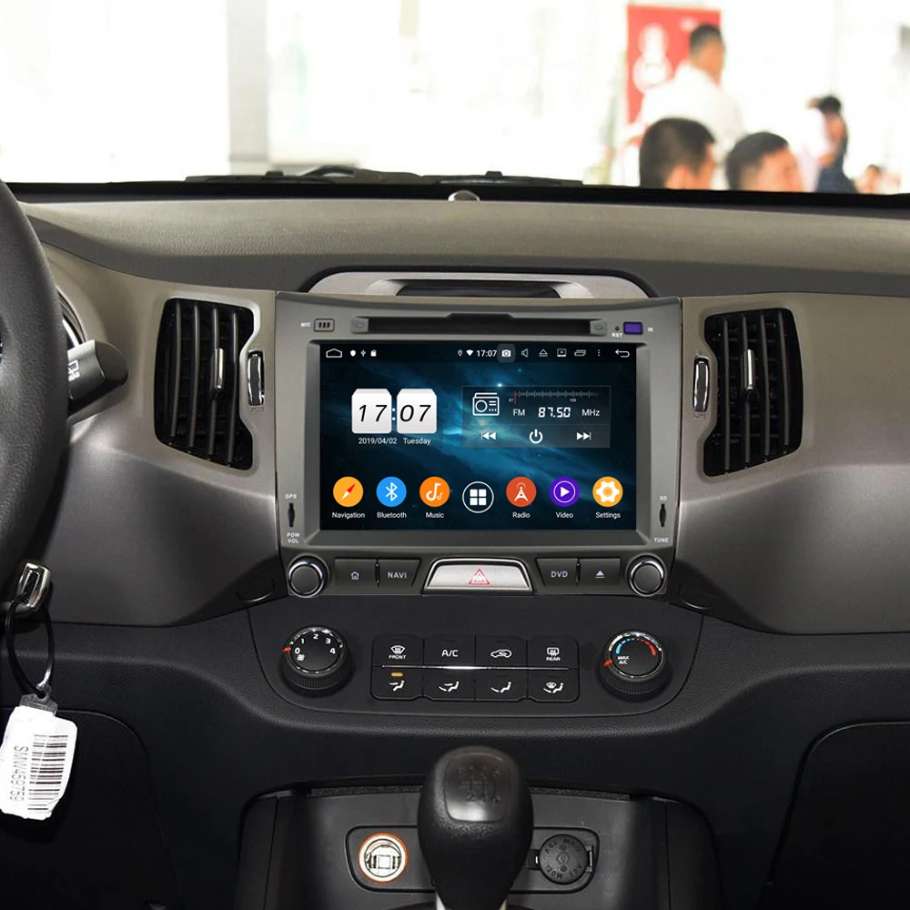 Автомобильная Мультимедийная система Owtosin 8 дюймов GPS навигация Android 9 0 для KIA Sportage