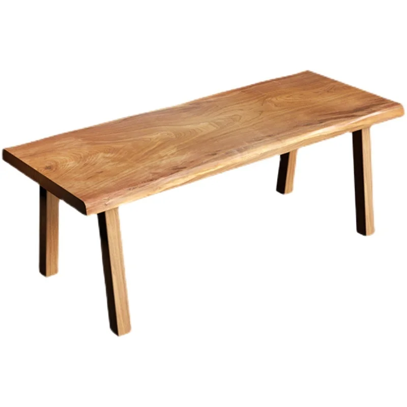 

Yujifeng dining table household tea table modern simple Japanese solid wood dining table chair
