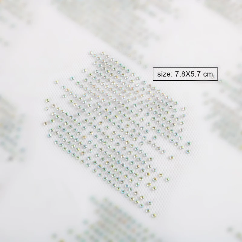 1 шт. исправление утюг на горный хрусталь кристалл алмаз камни в форме сердца