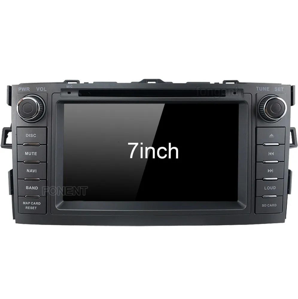Android 9,0 блок для Toyota Auris 2008 2009 2010 2011 2012 автомобильный 2 Din радио gps DVD Navi аудио ips 64Gb RDS мультимедийный плеер