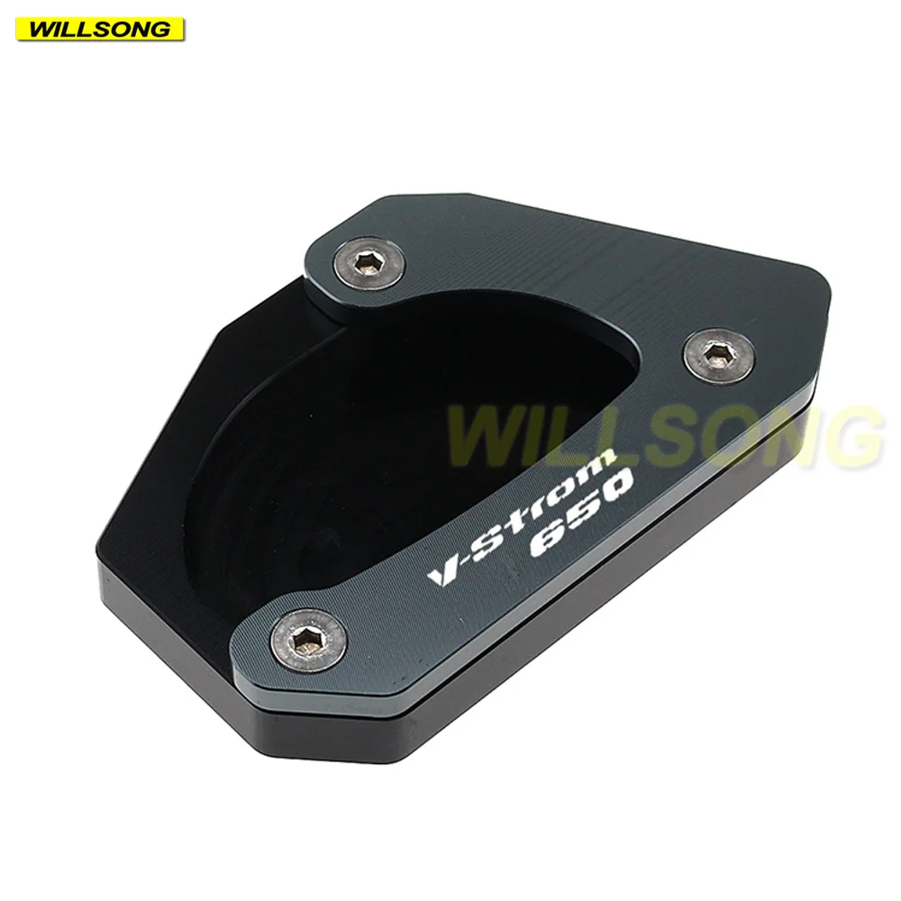 

Side Kickstand Stand Extension Support Plate Enlarge Bracket Support For SUZUKI DL650 V-STROM 2013-2019 Motorcycle Accessories