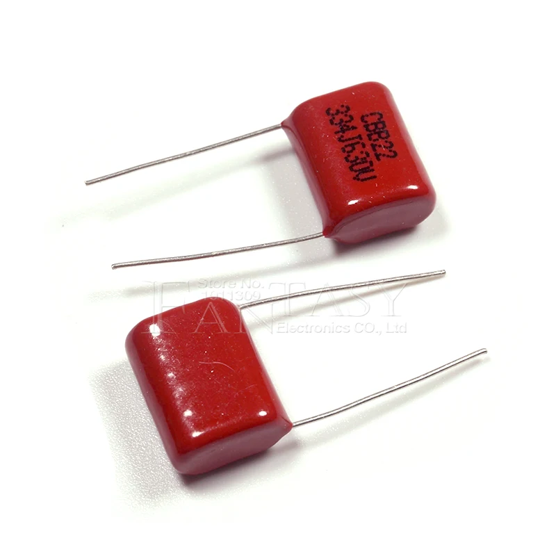 10 шт. 630V334J 0 33 мкФ шаг 15 мм 630V 334 330NF CBB полипропиленовый пленочный конденсатор с