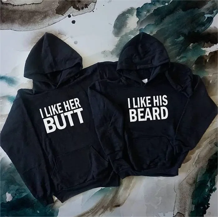 

Couple Hoodies Long Sleeve Female Pullover Fleece Jumper Lover Sweatshirt Woman