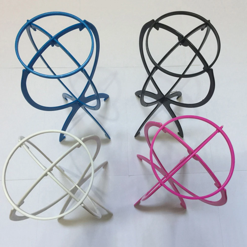 Цветные регулируемые подставки для парика пластиковые держатели головы 18x36 см