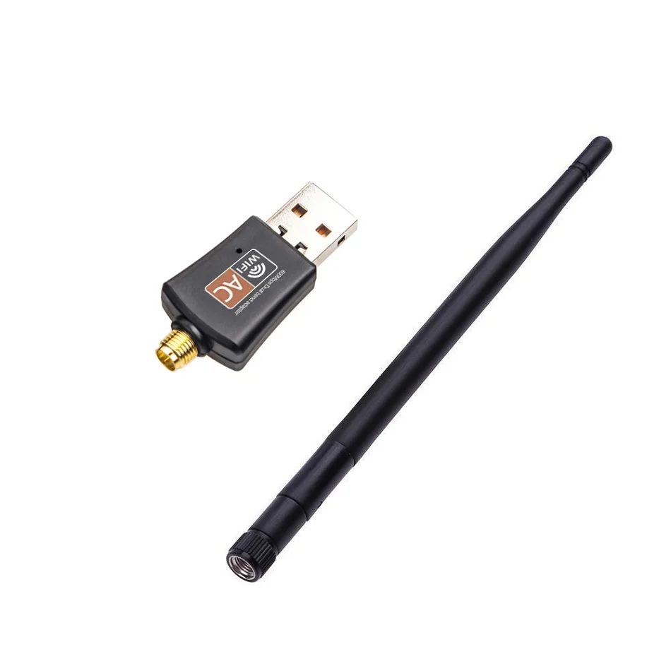 Двухдиапазонный USB Wi-Fi адаптер Creacube 600 Мбит/с 5 8 ГГц 802.11AC | Компьютеры и офис