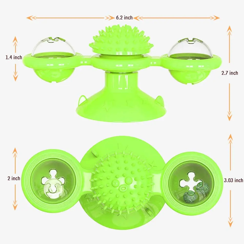 Интерактивная игрушка для кошек ветряная мельница декоративный светильник в