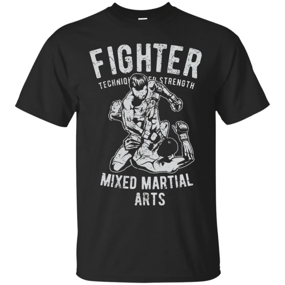 

Mixed Martial Arts T-Shirt, Graphic Top, Men Unisex Fighting Brand 2018 Male Short Sleeve Cool Best Selling Men Cool T Shirts