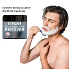 Крем для удаления волос на лице для мужчин, удаление бороды и бороды, крем для тела, подмышек, безболезненная легкая свежая депиляция TSLM1