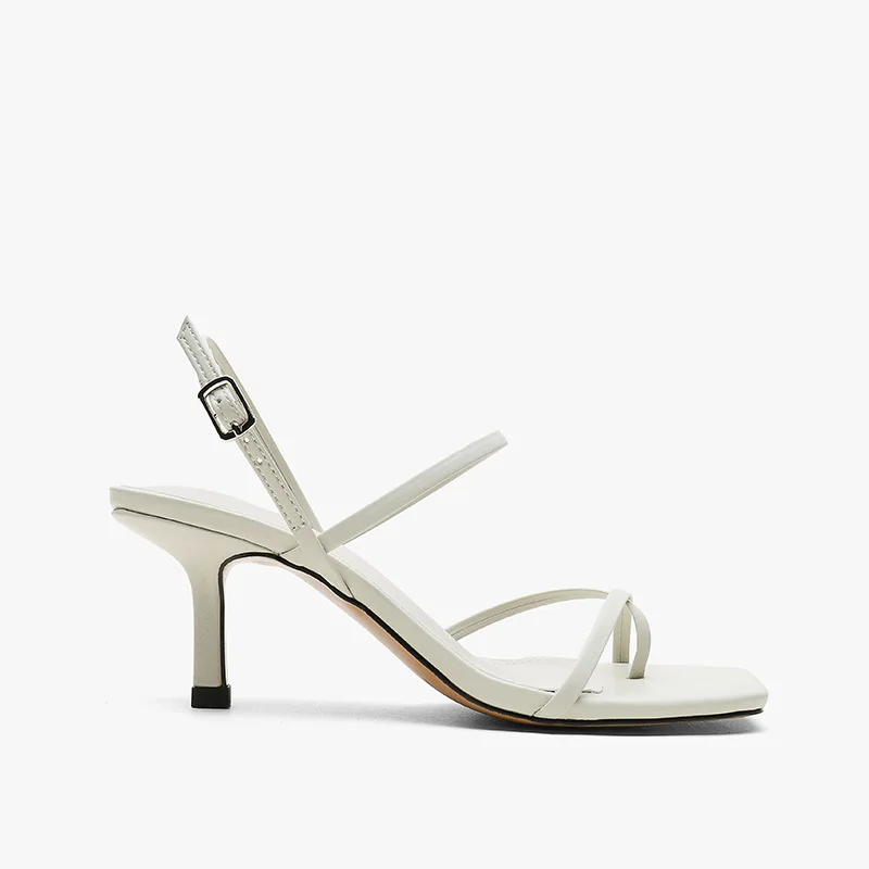 

Brand Simple Fashionable Women's Sandals Summer Strap Combination High-heeled Sandals Ladies Stiletto High-heeled Women's Shoes