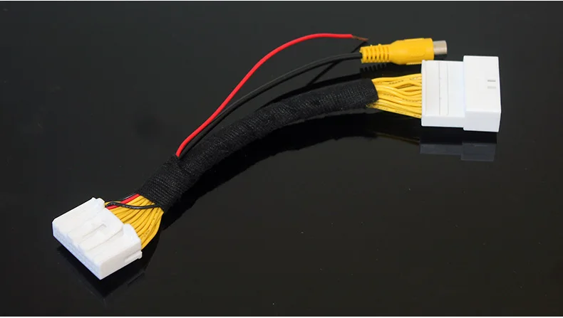 Для Mazda 2 Sedan мазда2 Demio DJ~ /28 Pin обратная камера интерфейс для заводской-infoasurement Monitor камера заднего вида