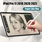 Пленка для Apple iPad Pro 11 2020 2018 2021 3-го поколения, подобная бумаге для письма, Защитная пленка для iPad Pro 11 2021 A2301 A2459