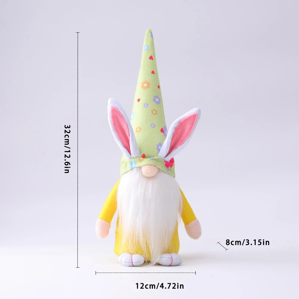 

Easter Bunny Gnome Decoration Easter Faceless Doll Easter Plush Elf Dwarf Doll Ornament Home Party Decorations Kids Toys Gift
