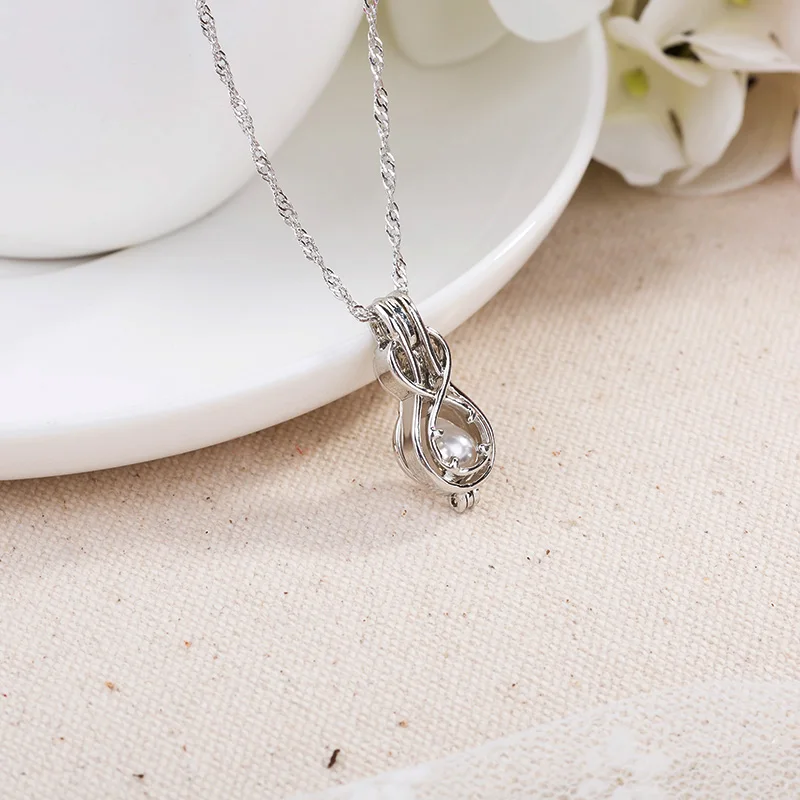 2019 модное ожерелье с маленькой рыбой лошадью свежим жемчугом Кулон полый