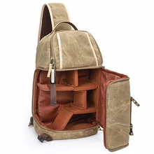 Waterproof Backpack Digital DSLR Camera Bag Triangle Camera Lens Video Photo Case For Sony Canon Outdoor Travel Shoulder Bags